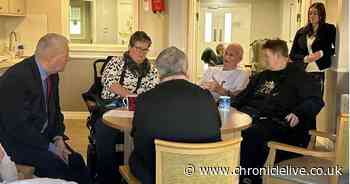 Northumberland care home residents visited by local MP Ian Lavery