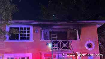 Elderly woman, dogs rescued from Miami duplex fire, other animals dead or missing