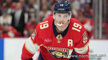 Panthers hope injured F Matthew Tkachuk will be back for playoffs