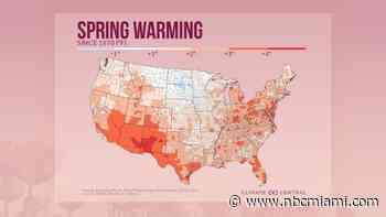 Spring in Miami is 3 degrees warmer, sees 30 more days of above-normal temps