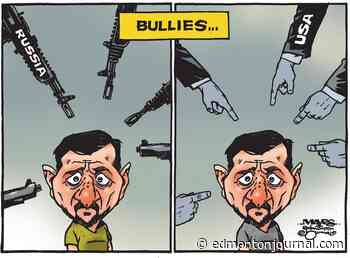 Edmonton Journal editorial cartoons for March 2025