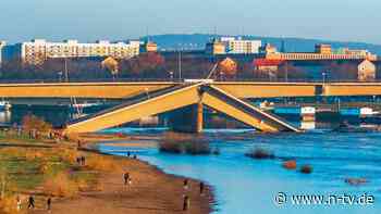 Viele Brücken brauchen Sanierung: Dresdner Carolabrücke soll bis zum Sommer verschwinden