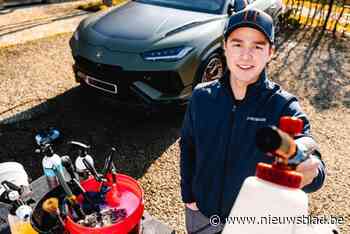 Hij wou profvoetballer worden, nu wast Mattice (21) dagelijks luxewagens: “Ik zag hoe een Ferrari tot in de details gepoetst werd en dacht meteen: ‘dat wil ik ook doen’”