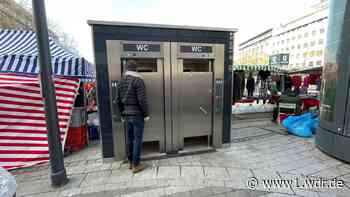 Stadt Köln stellt einsehbare Toiletten in Mülheim auf