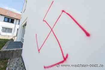 Hakenkreuze an Flüchtlingsunterkunft