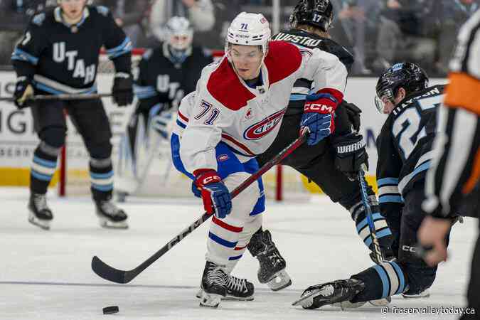 Montreal Canadiens sign centre Jake Evans to four-year contract extension