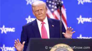 Trump confirms 25% tariff on Canadian goods in effect Tuesday (today)