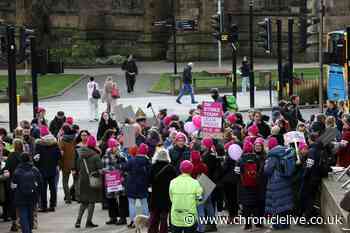 Newcastle University staff begin first day of strike action