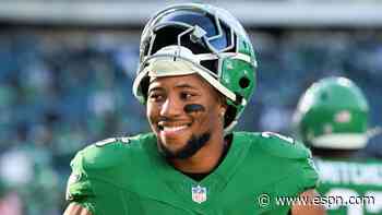 Sources: Eagles make Barkley NFL's top-paid RB