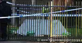 Crime scene in place after boy, 16, shot dead in Clapham