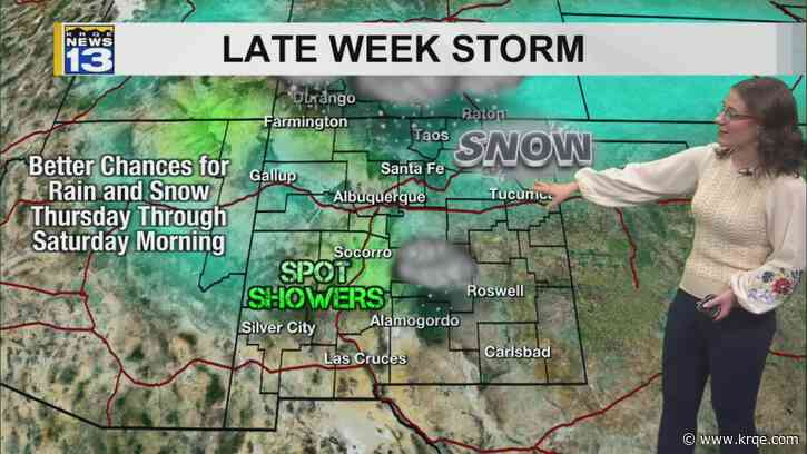 Another windy day and a storm coming later this week