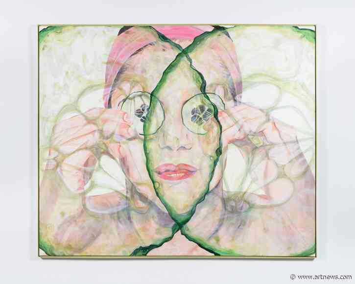 Jana Euler’s Gherkin-Goggled Cover Girl Asks If a Trip to the Spa Can Fill the Void