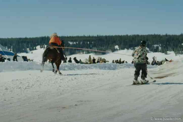 Enter the Wild and Untamed World of Skijoring in This Short Documentary