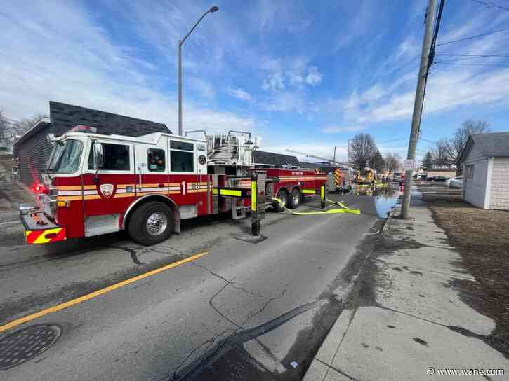 Firefighters put out flames at plastics company north of downtown Fort Wayne