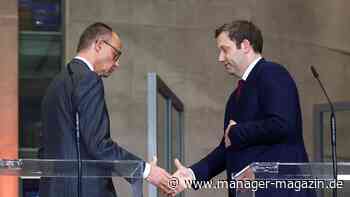 Union und SPD: Einigung auf Kredite für Verteidigung und Infrastruktur