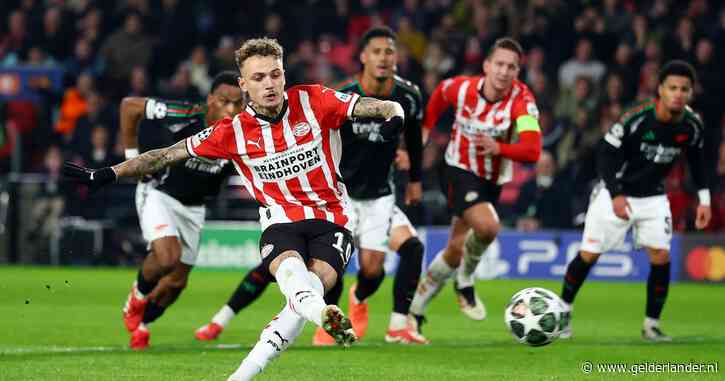 LIVE Champions League | Lang schiet kort voor rust penalty binnen, maar PSV nog op achterstand tegen Arsenal
