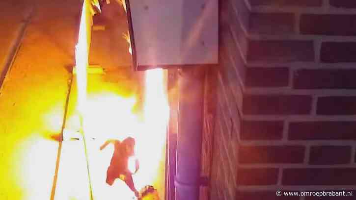 Aanslagpleger wordt verrast door explosie die hij zelf aansteekt