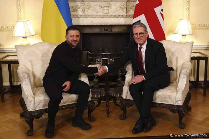 Zelenskyy meets with British Prime Minister Keir Starmer in London following Trump Oval Office clash