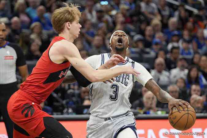 Raptors’ Dick out at least two weeks with bone bruises