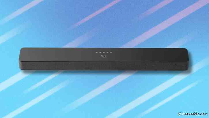Level up your living room with $50 off the Amazon Fire TV Soundbar Plus
