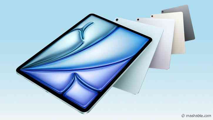 Apple announces the M3 iPad Air with Apple Intelligence and a new Magic Keyboard