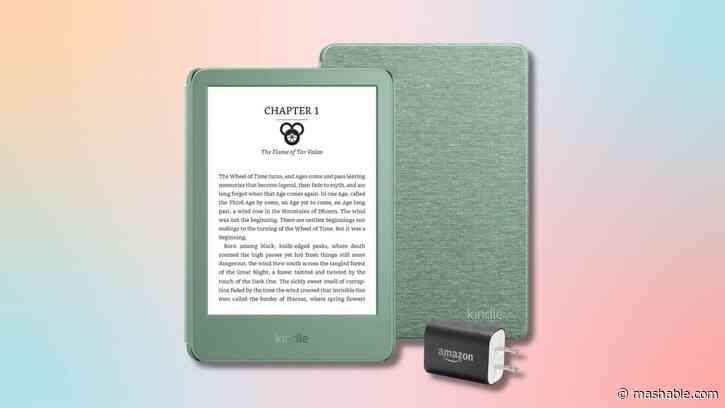 I absolutely love the Kindle, and you can save on its essentials bundle right now