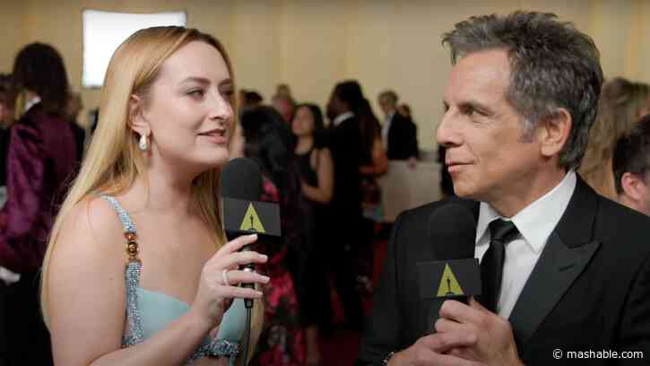 Watch Chicken Shop Dates Amelia Dimoldenberg making gloriously awkward small talk on the Oscars red carpet