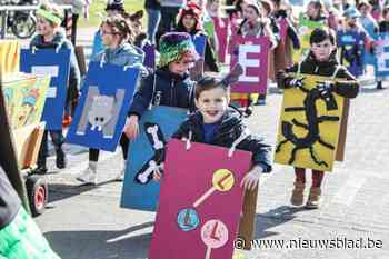 School Mariaberg opent carnavalsgekte met kinderstoet