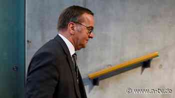 Lob für Bundeswehr-Finanzpaket: Pistorius gegen Blitzeinführung der Wehrpflicht