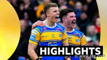 Leeds score seven tries in big win over Castleford