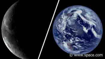 See Earth shine like a Blue Marble in this stunning photo by Japan's private Resilience moon lander