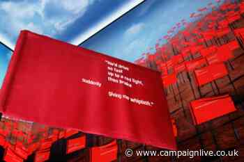 Refuge installation for International Women's Day highlights red flags of domestic abuse