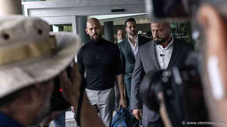 Florida attorney general's office investigating Andrew and Tristan Tate