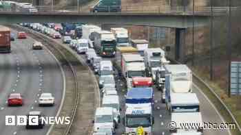 Man, 24, killed in M62 crash after car hits bridge