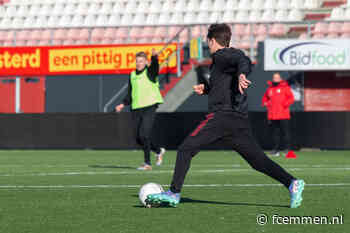 Selectie traint woensdag in het stadion