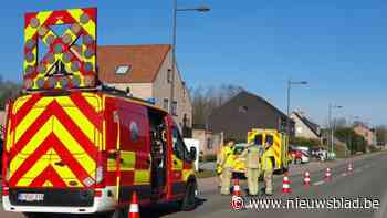 Hulpdiensten rukken uit na ongeval met motard in Lozen