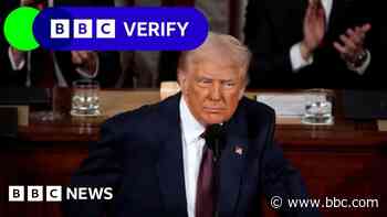 Fact-checking Trump's address to Congress