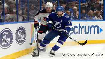 Hedman scores twice in Tampa Bay’s 6-2 win over Columbus