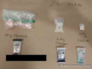 Traffic stop leads to the arrest of two people and drug seizure