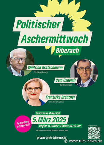 Traditioneller Politischer Aschermittwoch in Biberach – zum 27. Mal – mit enorm hohem Sicherheitsaufwand