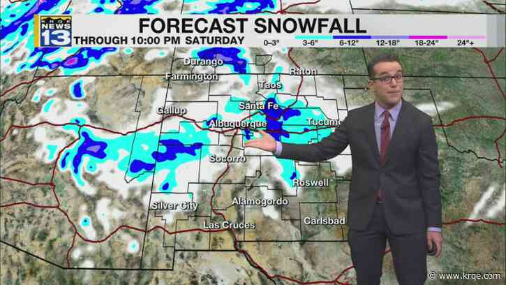 Calmer before windy storm brings more rain/snow