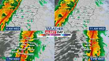 Severe storm timing: Tracking severe weather threat during WRAL Weather Alert Day