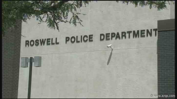 Four people hospitalized after crash involving Roswell police officer