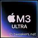 Apple onthult M3 Ultra-chip met 'tot 80 procent snellere cpu dan M2 Ultra'