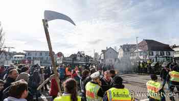 Bauernwut in Biberach: Gericht verurteilt Zollstock-Werfer bei Anti-Grünen-Protest