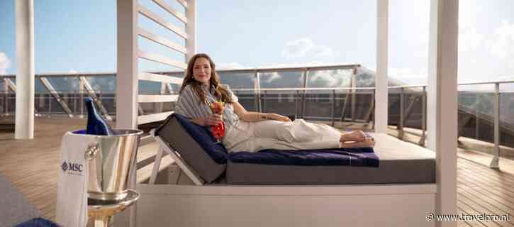 Drew Barrymore: doopmoeder MSC World America