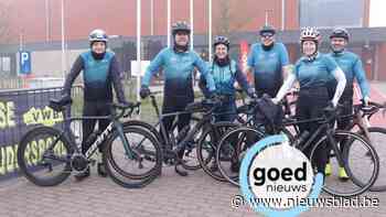 Jessa Peloton van de partij op eerste rit Marathonfietsers voor revalidatiecentrum