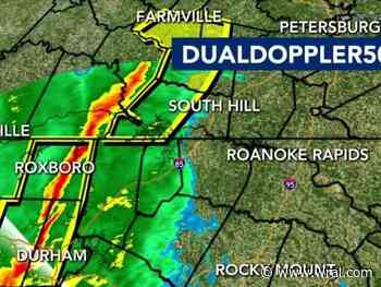 Live updates: Severe thunderstorm warning in effect for Durham & Chapel Hill; reports of possible tornado damage near Charlotte