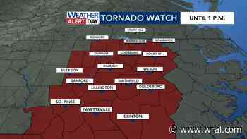 ⚠️WRAL Weather Alert Day⚠️ Storms moving east toward Triangle, power outages & tornadoes possible Wednesday