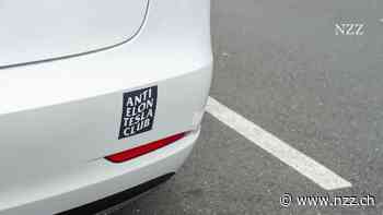 Empörung über Elon Musk: Die Verkaufszahlen von Tesla sind in Deutschland und Europa im Sturzflug